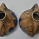 Paire de vases art déco en grés de Gannat de G. M éténier