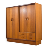 Scandinavian teak wardrobe from the 1970s.