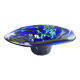 colorful glass art bowl