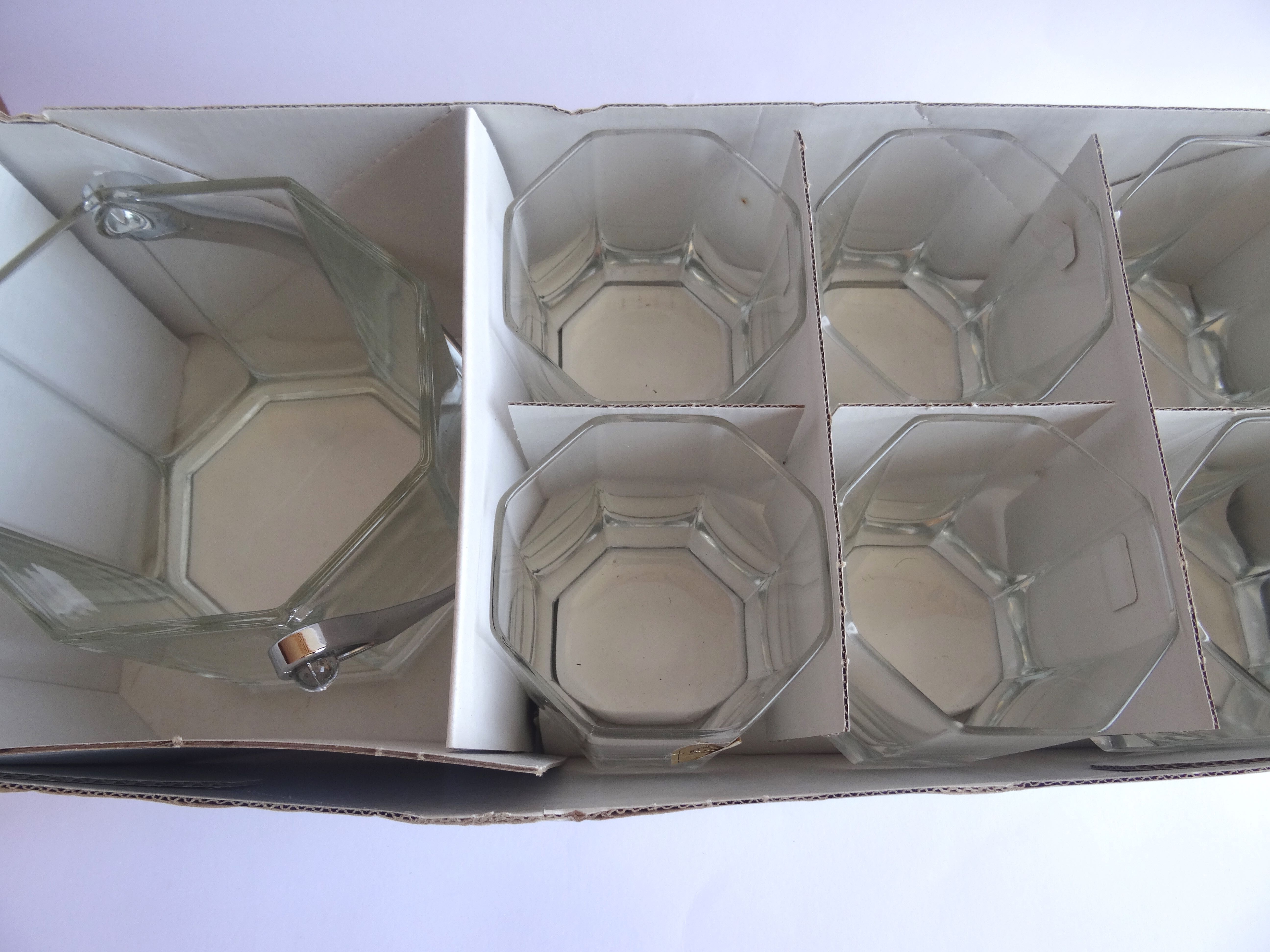 Ensemble verres à whisky et seau à glace Luminarc Octime