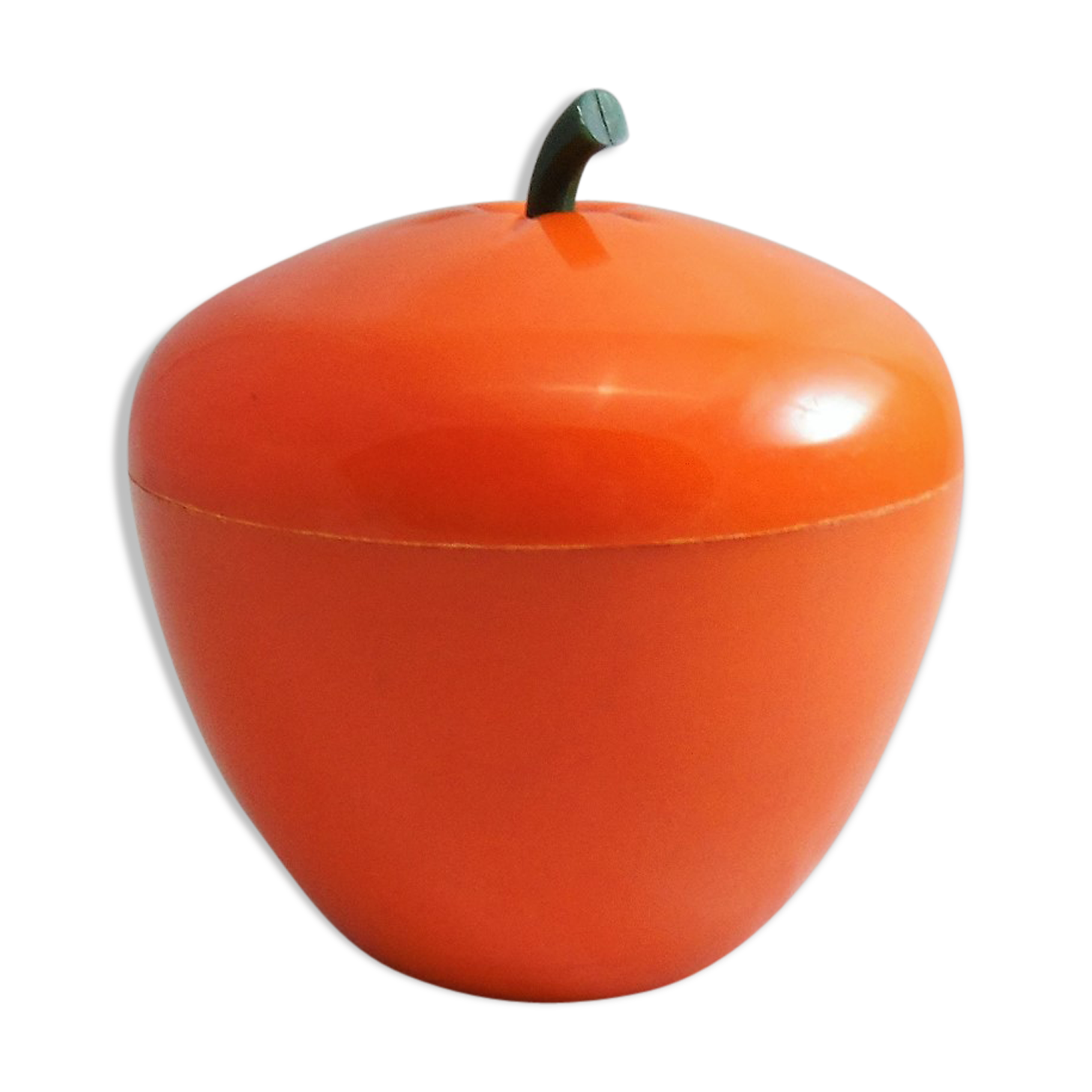 Ice bucket vintage apple orange