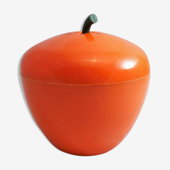 Ice bucket vintage apple orange