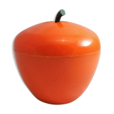 Seau à glace vintage pomme orange