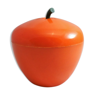Ice bucket vintage apple orange
