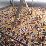 Rolling service vinyl door record storage