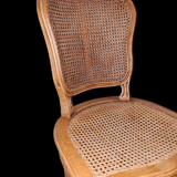 Vintage French wooden chairs