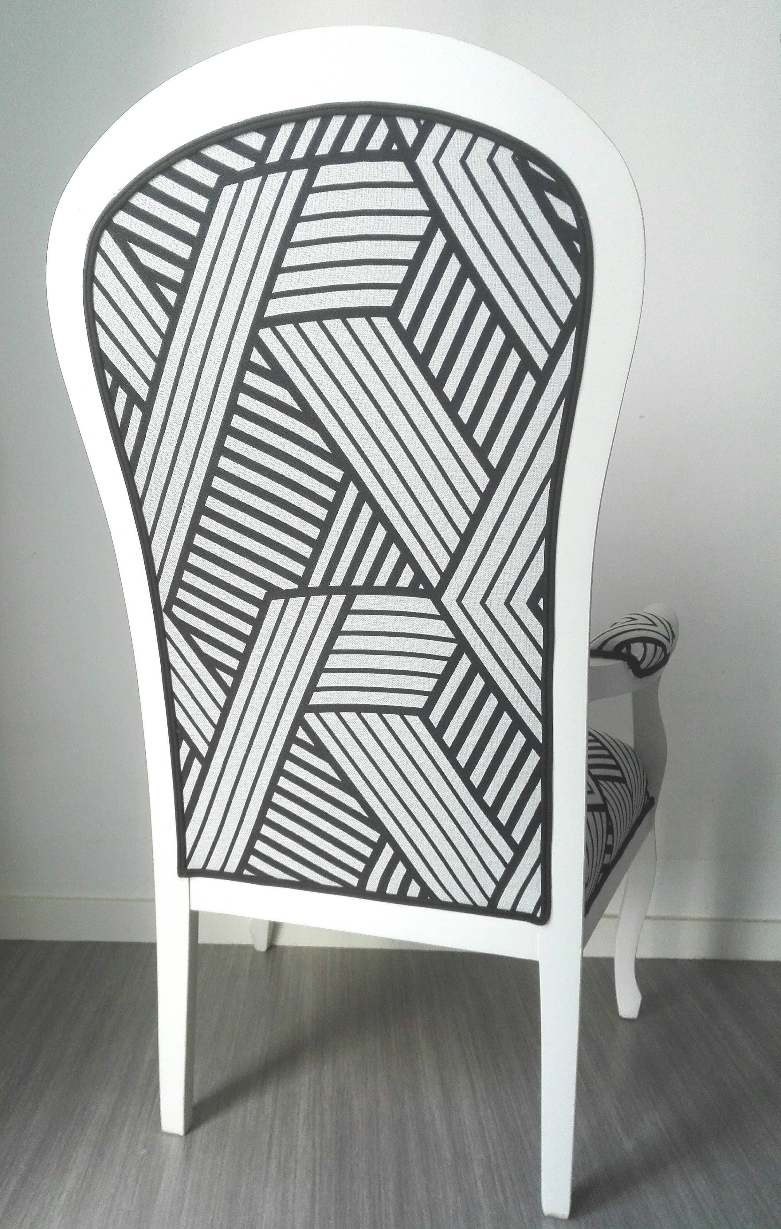 Voltaire armchair fully restored