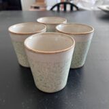 Set of 4 Scandinavian coffee cups