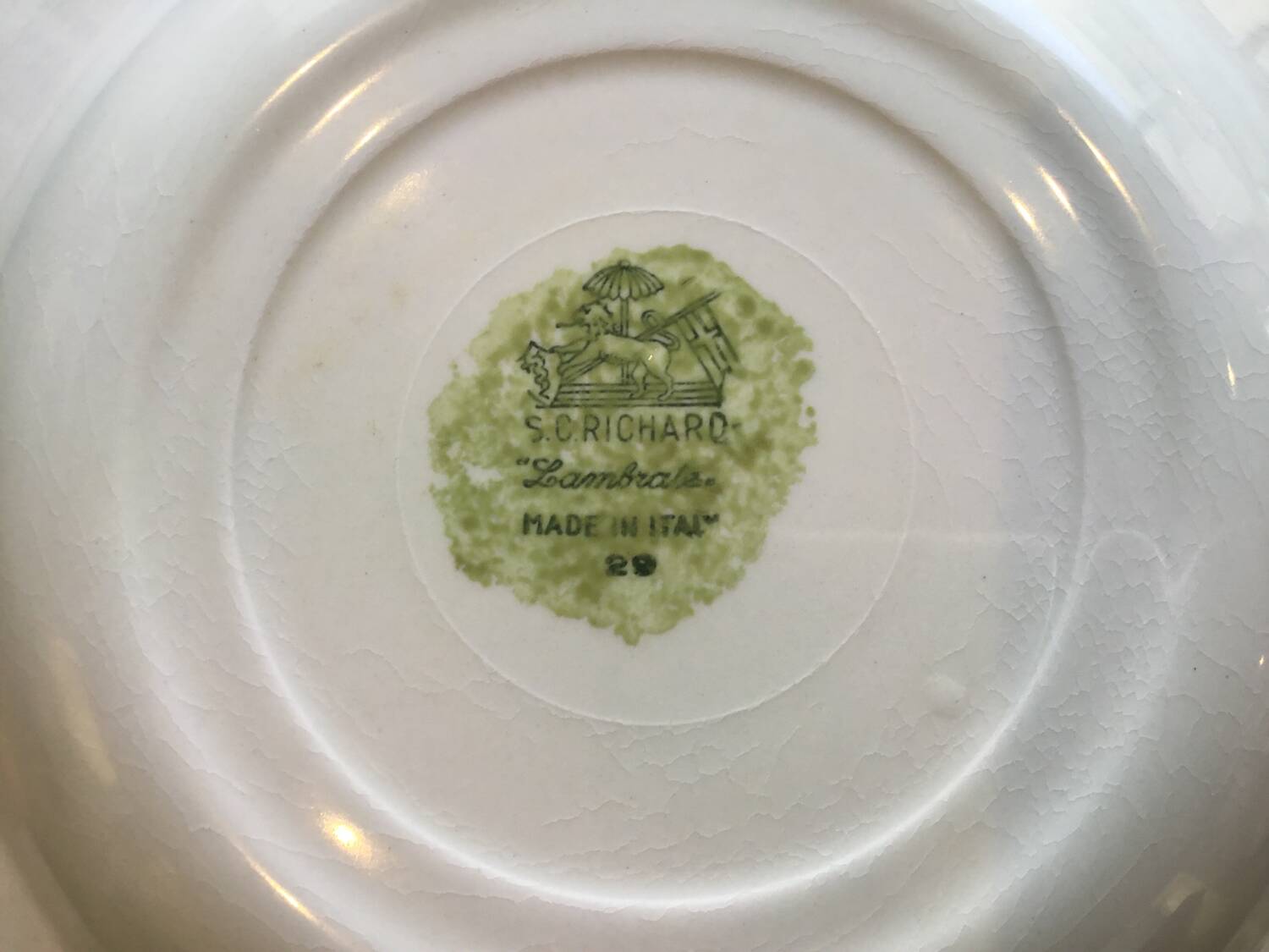 SCRichard Vintage Plates