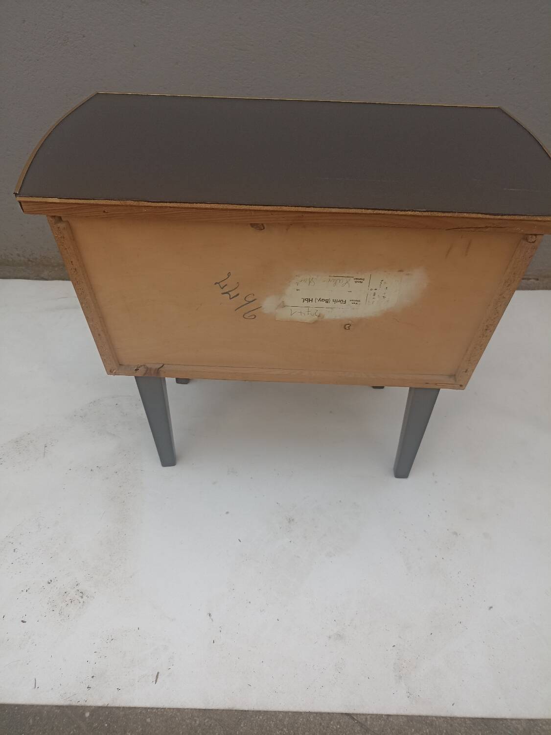 Vintage bedside table