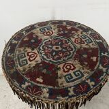 Napoleon III tilting side table in blackened wood, 19th century