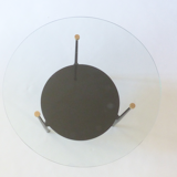 Gueridon table, double tray