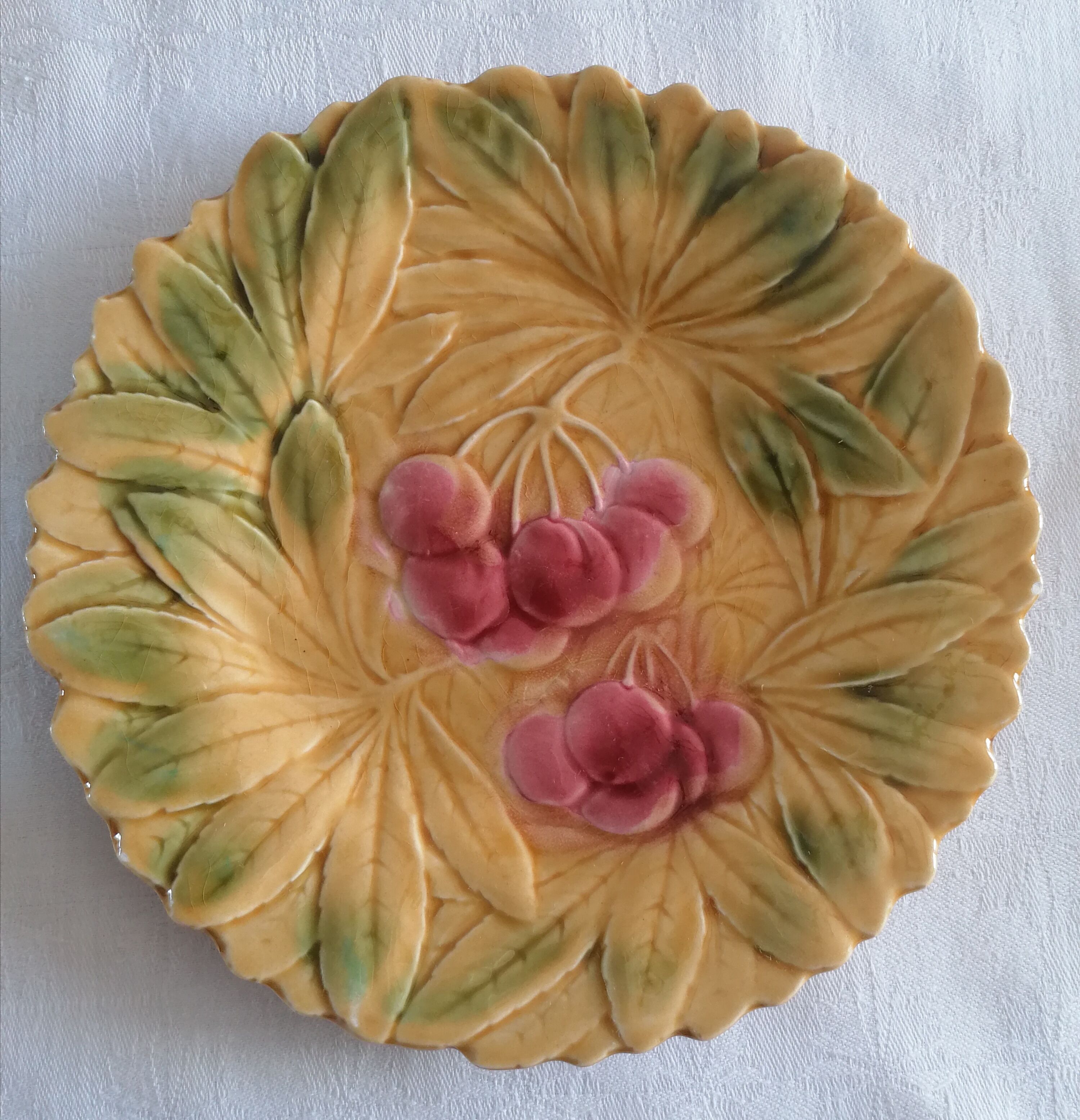 Sarreguemines slurry plates