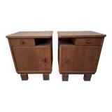 Art Deco bedside table