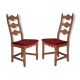 Paire de chaises par 1960