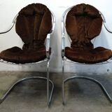 2x chaises Gastone Rinaldi