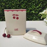 Vintage ceramic kitchen box