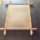 Old bamboo mirror 1950s - 38x49