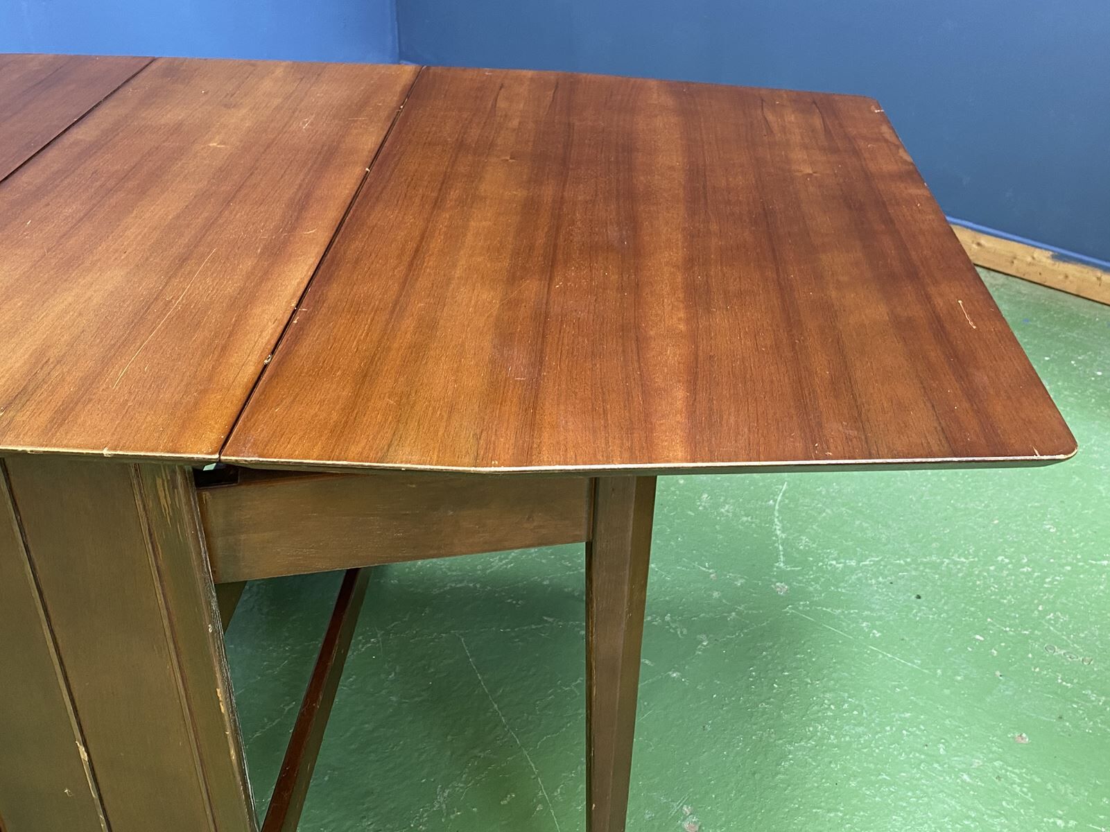 English folding table from the 70s