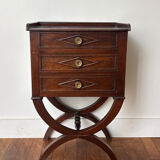 Side table with 3 drawers