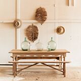 Vintage wooden bench