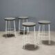 Vintage stools Studio DDA for Alberti Metal, Italy, 1980s