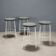 Vintage stools Studio DDA for Alberti Metal, Italy, 1980s
