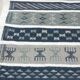 Tapis berbère gris blanc et noir 149 x 76 cm