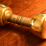 Brass door handles from the 60s