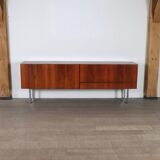 Midcentury Modern Sideboard With Chrome Legs, 1970s