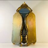 Italian triptych mirror - 68x64cm