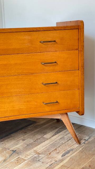 COMMODE Pieds Compas VINTAGE