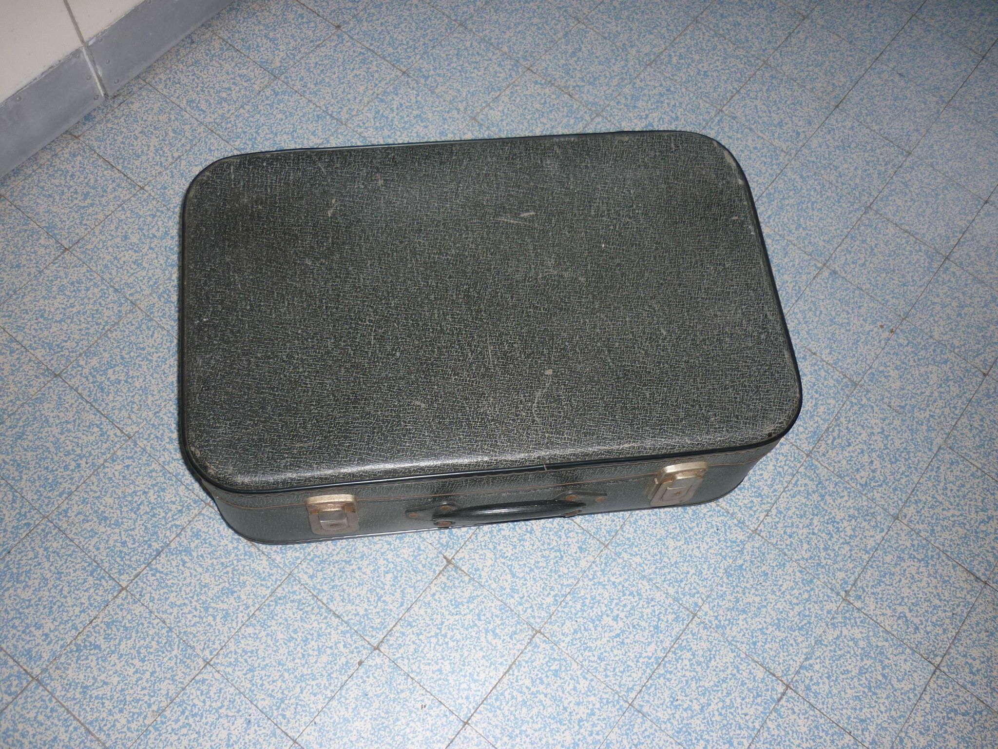 Valise grise foncée Unica
