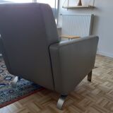 2 fauteuils cuir