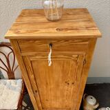 Parisian sideboard in raw wood