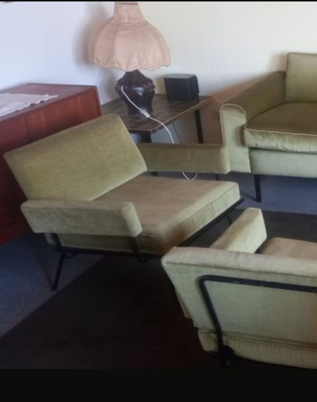 60s 70s modernist architect armchair