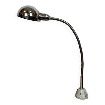 Lampe de Table Vintage à Col de Cygne, Italie, 1960s