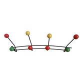 Ball coat rack