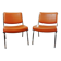 Paire de chauffeuses 60/70