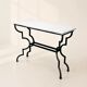Forged Iron Neoclassical Console Table, Italy 1950’s