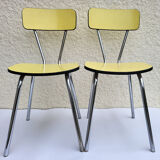 Set of 2 formica chairs