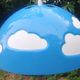 Ikea Skojig pendant light from IKEA - vintage 90s model cloud/blue decor