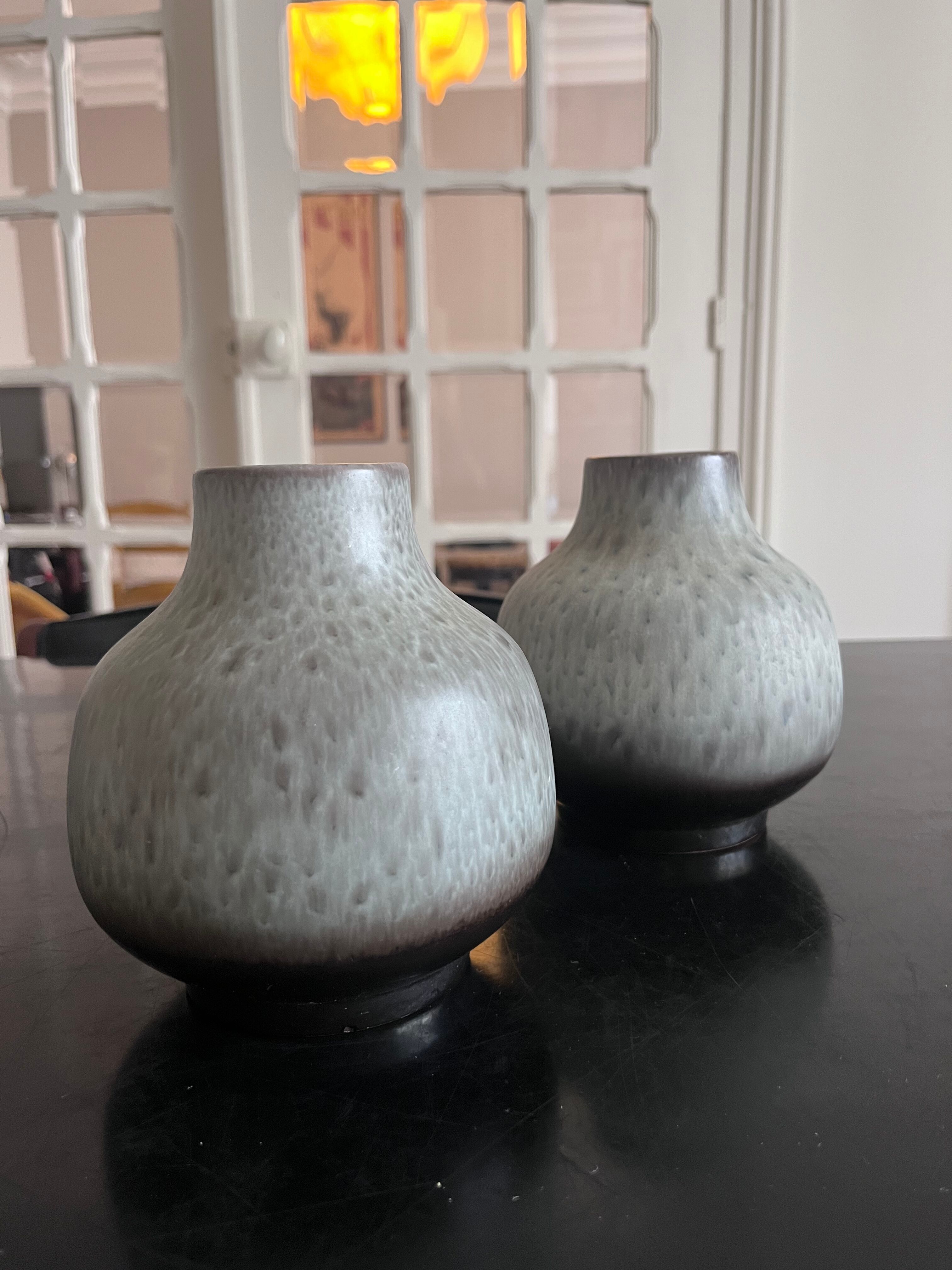Pair of ceramic vases