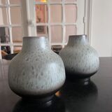 Paire de vases en céramique