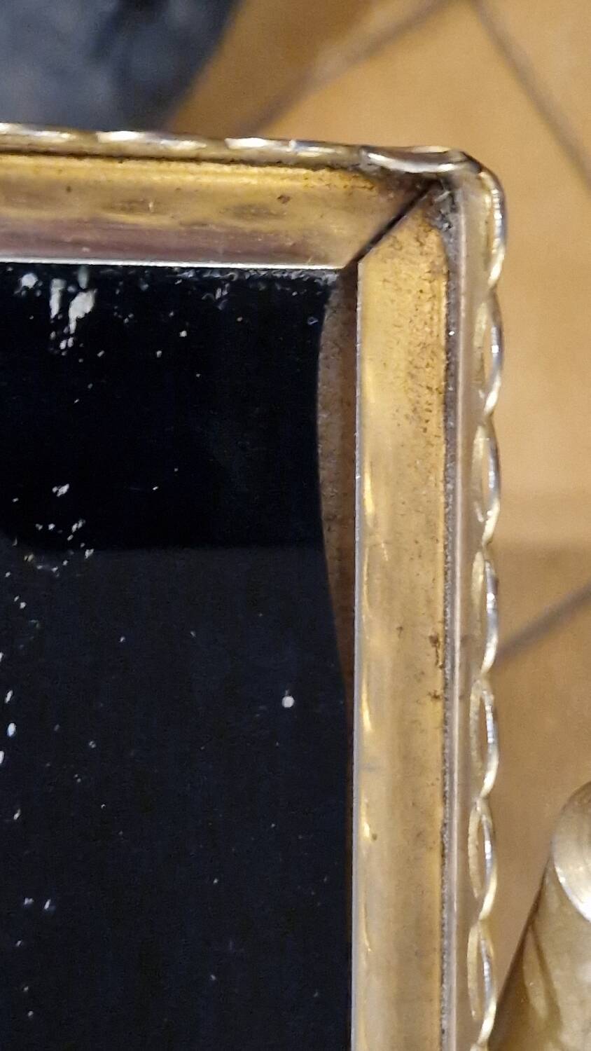 Brass rolling trolley