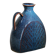 Blue harefur stoneware vase, Rörstrand, Carl Harry Stalhåne, Sweden, 1950´s