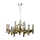 Lustre de chez Sciolari, italie années 1970