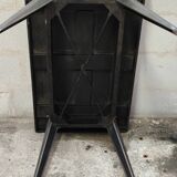 Antique large Tolix A table in brushed metal