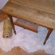 Old wooden table