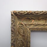 Old wooden and stucco frame